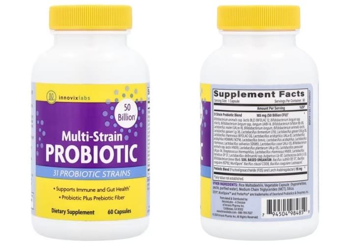 Innovixlabs Multi-Strain Probiotic