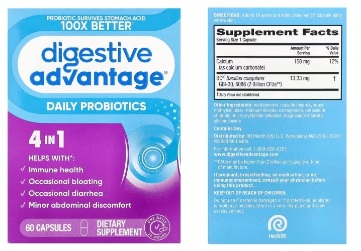 digestive advantage_daily probiotics
